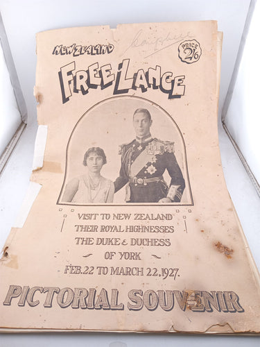Print Books - New Zealand Free Lance . Pictorial souvenir of Duke & Duchess York visit 1927 by Nz Free Lance - Book Express