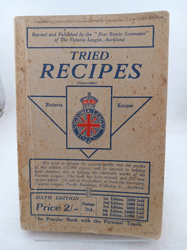 Print Books - Tried recipes by Bertha Rickerby - Book Express