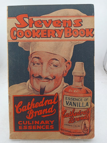 Print Books - Stevens cookery book. Cathedral brand culinary essences by Mildred Trent - Book Express