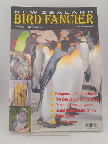 Print Books - New Zealand bird fancier vol 1 no Sept/Oct 1996 by Susan Gladden (editor) - Book Express