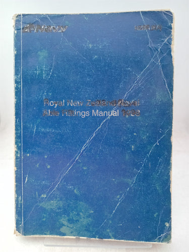 Print Books - Able ratings manual .1998 NZBR9A by Royal New Zealand Navy - Book Express