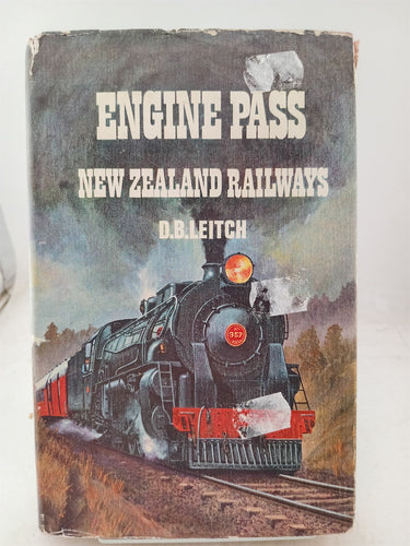 Print Books - Engine pass: New Zealand railways by D. B. Leitch - Book Express