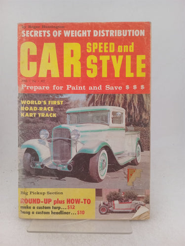 Print Books - Car speed and style -vol 5 no 6 June 1960- a Magnum magazine by Larry Shaw (editor) - Book Express