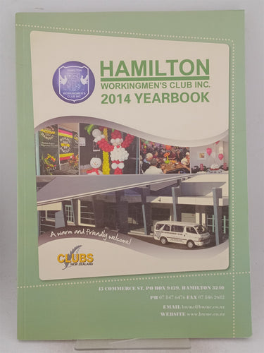 Print Books - Hamilton Workingmen's club Inc. 2014 yearbook by Hamilton Workingmen'S Club - Book Express