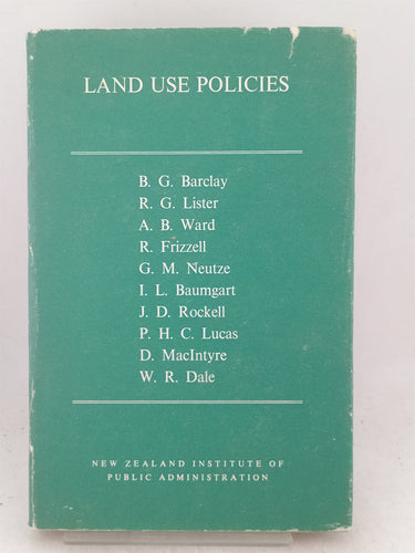 Print Books - Land use policies by W. R. Dale (editor) - Book Express
