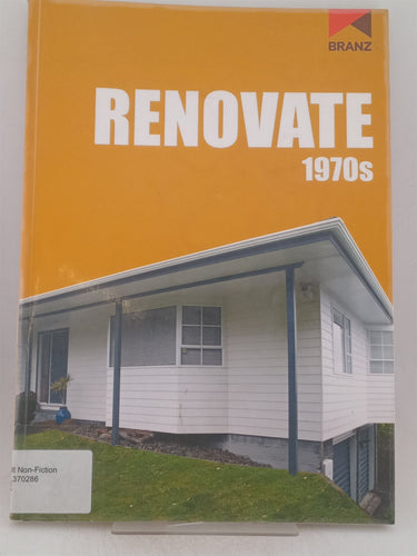 Print Books - Renovate 1970s by Alide Elkink - Book Express