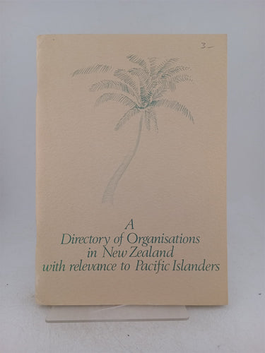 Print Books - A directory of organisations in New Zealand with relevance to pacific islanders 1978 by Aiao (Research) Kaulima - Book Express