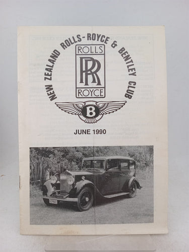 Print Books - New Zealand Rolls Royce & Bentley club, June 1990 by Ken White (editor) - Book Express