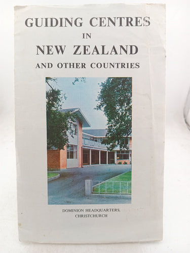 Print Books - Guiding centres in New Zealand and other countries by Nz Girl Guides - Book Express