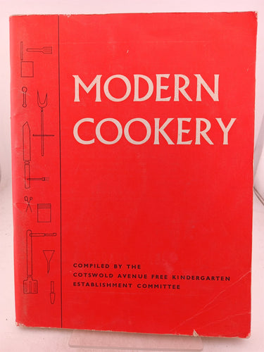 Print Books - Modern cookery by Cotswold Free Kindergarten - Book Express