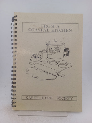 Print Books - From a coastal kitchen by Kapiti Herb Society - Book Express