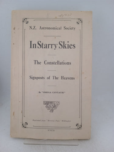 Print Books - In starry skies. The constellations. Signposts of th eheavens by Omeg Centauri - Book Express