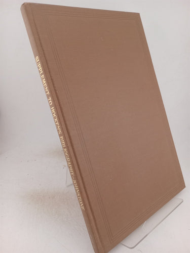 Print Books - Supplement to Hocken's bibliography of New Zealand literature by A H Johnstone - Book Express