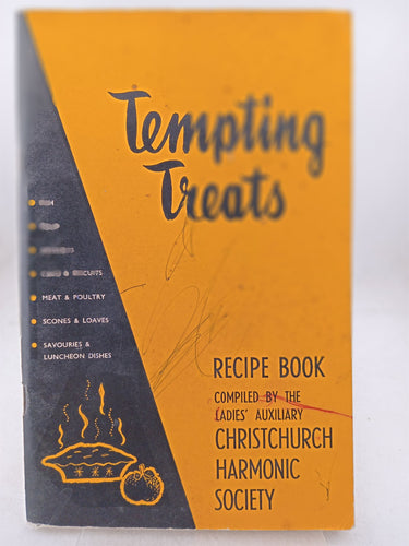 Print Books - Tempting treats . recipe book by Christchurch Harmonic Society - Book Express