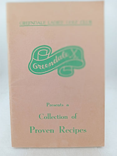 Print Books - Greendale presents a collection of proven recipes by Greendale Ladies Golf Club - Book Express