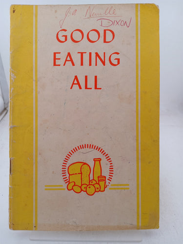 Print Books - Good eating all by M. Barker - Book Express