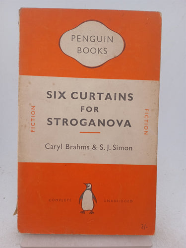 Print Books - Six curtains for Stroganova by Caryl Brahams, S. J. Simon - Book Express