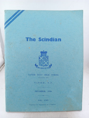The Scindian vol 64 December 1956 by Napier Boy'S High School