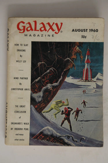 Print Books - Galaxy Science Fiction magazine, Aug 1960 (Vol. 18, No. 6) by Galaxy Science Fiction magazine,Aug 1960 (Vol. 18,No. 6) - Book Express