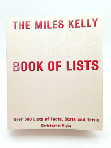 Book of Lists (Visual Factfinder) by Christopher Rigby - Book Express - Used Print Books