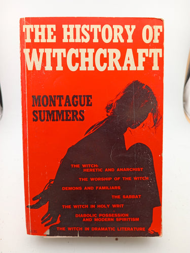 History of Witchcraft by Montague Summers - Book Express - Used Print Books