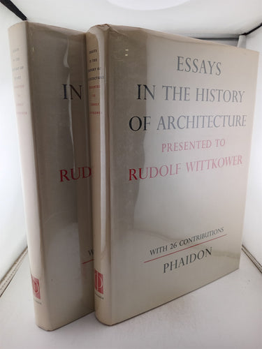Print Books - Essays in the History of Architecture Presented to Rudolf Wittkower by Douglas Fraser, Howard Hibbard, Milton J Lewine - Book Express