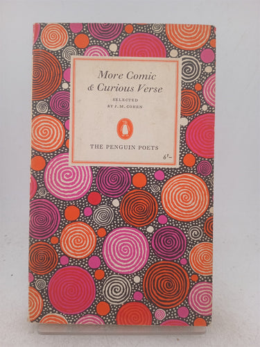 Print Books - More Comic & Curious Verse by J. M. Cohen (editor) - Book Express
