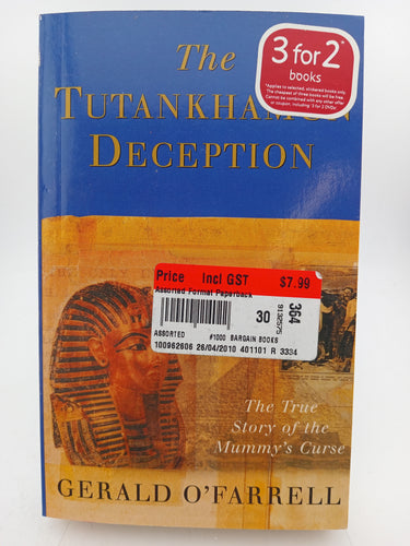 The Tutankhamun Deception by Gerald O'Farrell - Book Express - Used Print Books