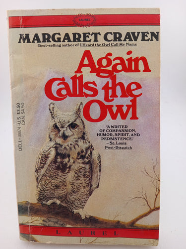 Again Calls the Owl by Margaret Craven - Book Express - Used Print Books