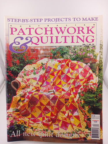 Australian Patchwork & Quilting Vol 7 No 12 by Express Publications - Book Express - Used Print Books