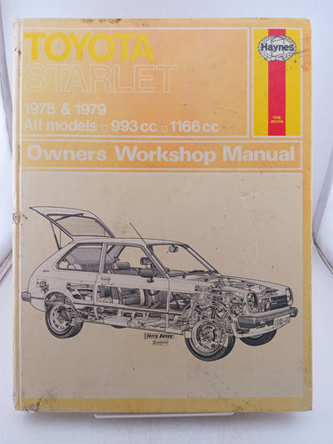 - Toyota Starlet Owners Workshop Manual (Haynes No. 462) by J. H. Haynes - Book Express