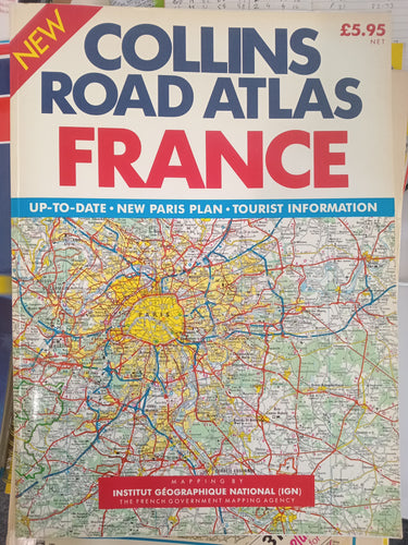 Road Atlas France 1988 Edn by Collins Sons & Co. Ltd - Book Express - Used Print Books