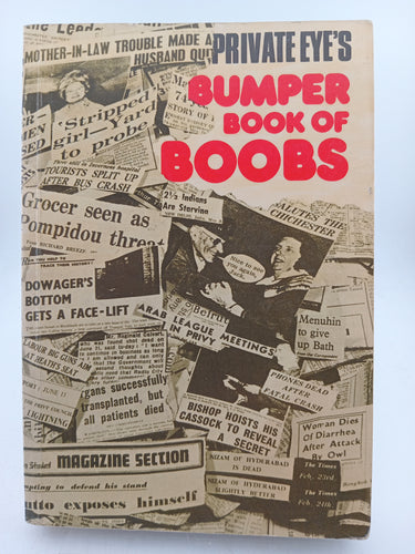 Private Eye's: Bumper Book of Boobs by Richard Ingrams - Book Express - Used Print Books
