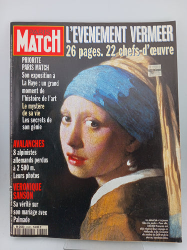 Paris Match L'Evenement Vermeer No.2440 - Book Express - Used Print Books