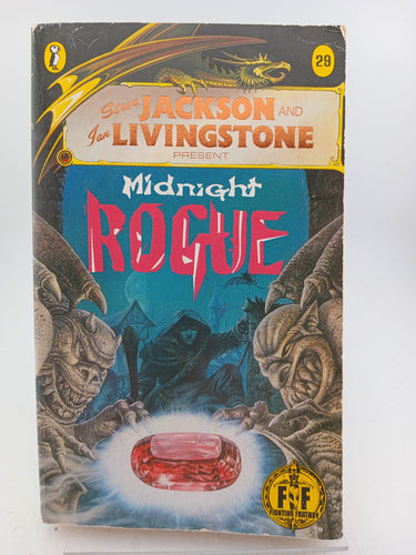 Midnight Rogue (Puffin Adventure Gamebooks) by Ian Livingstone, Steve Jackson - Book Express - Used Print Books