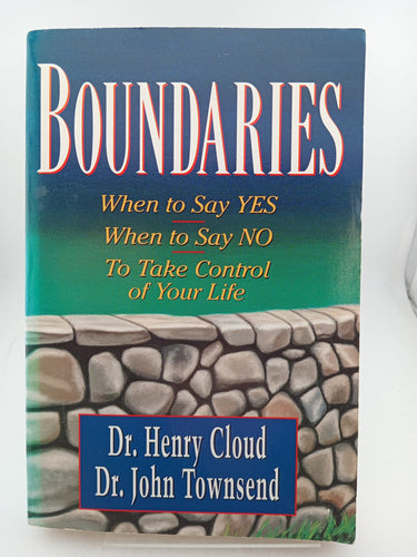 Boundaries: When To Say Yes, How to Say No by Henry Cloud, John Townsend - Book Express - Used Print Books