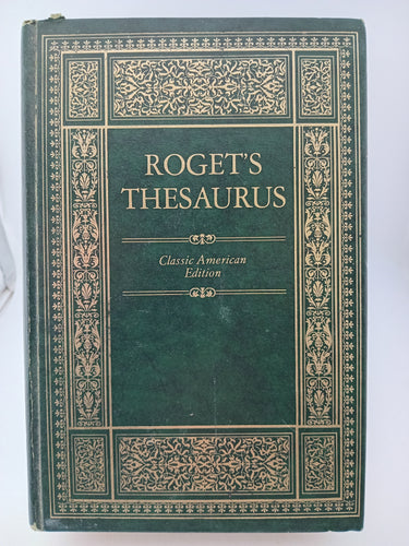 Rogets Thesaurus by Samuel Romill Roget - Book Express - Used Print Books