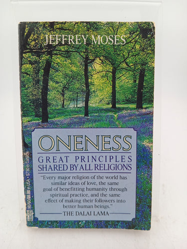 Oneness: Great Principles Shared by All Religions by Jeffrey Moses - Book Express - Used Print Books