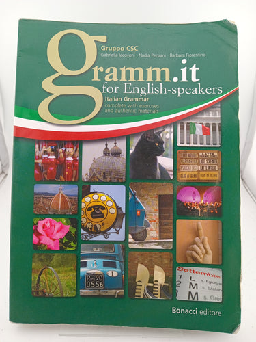 Gramm.it: Italian Grammar by Gabriella Lacovoni, Nadia Persiani, Barbara Fiorentino - Book Express - Used Print Books