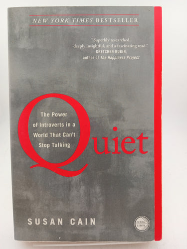 Quiet: The Power of Introverts in a World That Can't Stop Talking by Susan Cain - Book Express - Used Print Books