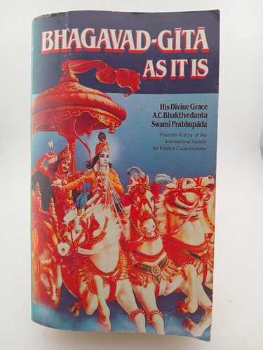 Bhagavad-Gita As It Is by A. C. Bhaktivedanta Swami Prabhupada - Book Express - Used Print Books