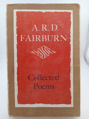 Collected Poems by A. R. D. Fairburn - Book Express - Used Print Books