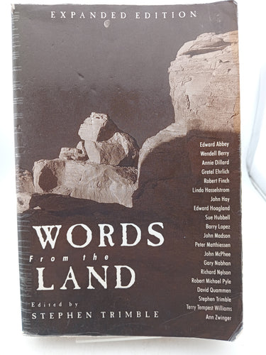 Words from the Land: Encounters With Natural History Writing by Stephen Trimble - Book Express - Used Print Books