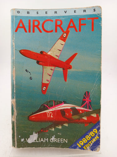 Observers Aircraft 1988-1989 by William Green - Book Express - Used Print Books