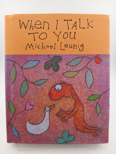 When I Talk to You by Michael Leunig - Book Express - Used Print Books
