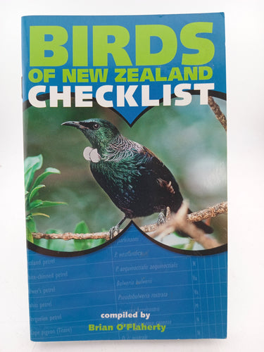 Birds of New Zealand Checklist by Brian O'Flaherty - Book Express - Used Print Books
