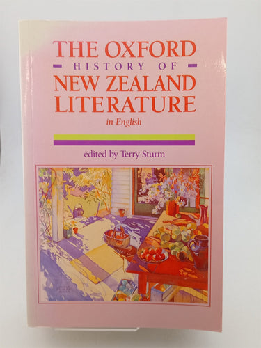 Print Books - The Oxford History of New Zealand Literature in English by Terry Sturm - Book Express