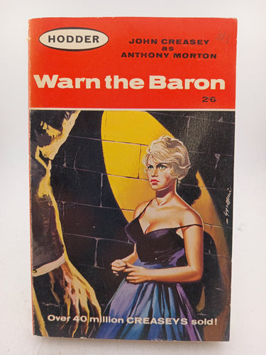 Warn the Baron by John Creasey, Anthony Morton - Book Express - Used Print Books