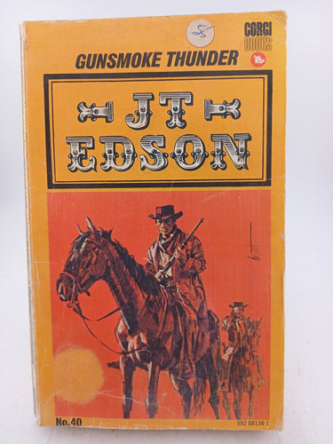 Gunsmoke thunder by John Thomas Edson - Book Express - Used Print Books