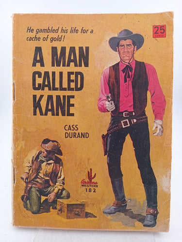 A Man Called Kane (Cleveland Western No 182) by Cass Durand - Book Express - Used Print Books